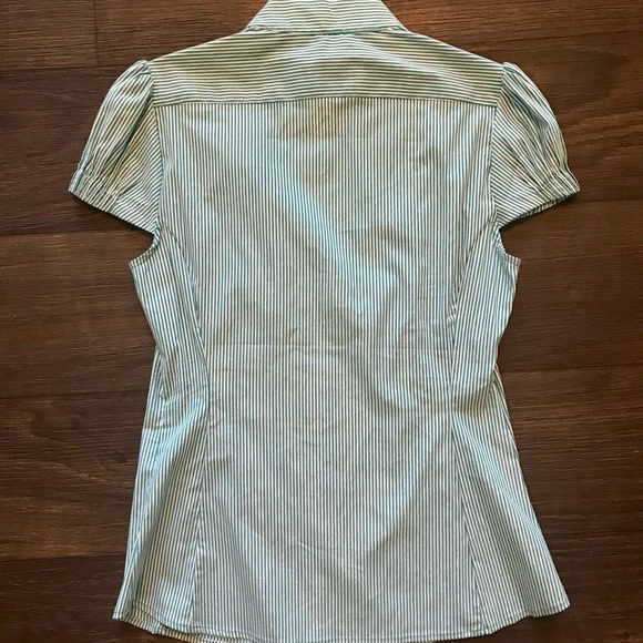 EXPRESS DESIGNSTUDIO TEAL TOP - NWT - Picture 3 of 4